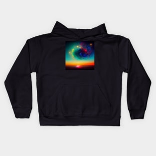 The endless of the universe Kids Hoodie